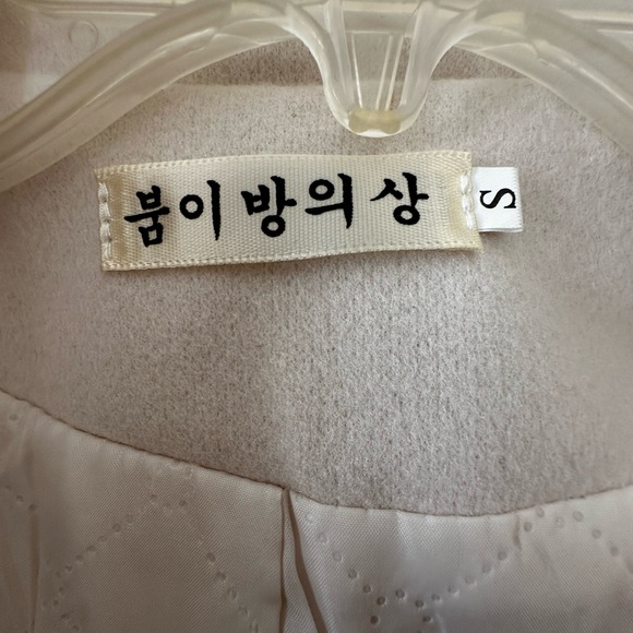 J. ING -
Gainsboro Premium Wool Double-Breasted Collared Longline Coat - Picture 4 of 5